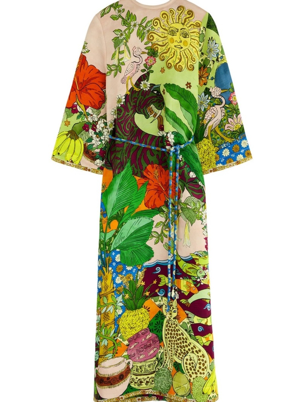 Alemais Tiger Midi Dress